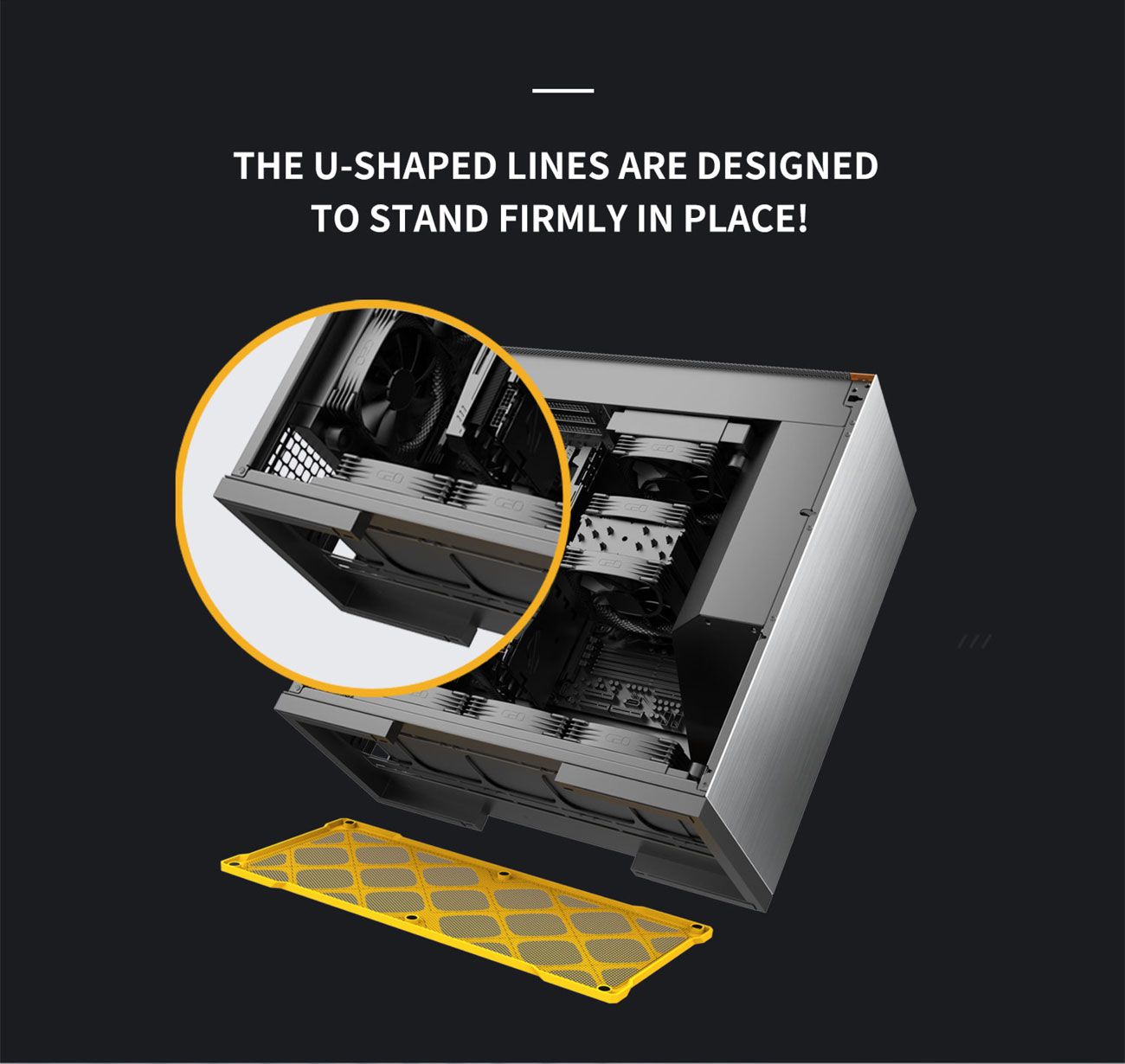 Geometric Future M8 Cowboy Mid Tower E-ATX/ATX Gaming Case